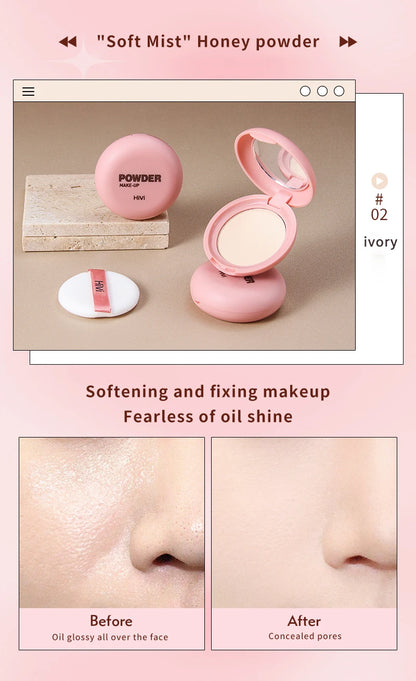 Makeup Geschenkset HiVi Limited Lippenstift en Poeder Valentijn