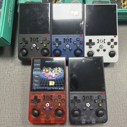 Mini Retro Handheld Game Console - Spelcomputer Met 1000+ Spellen En Groot Scherm