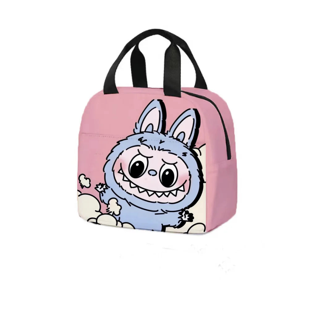 Kawaii Labubu Koeltas Met Handvat Voor Lunch En Buitenactiviteiten