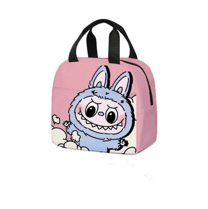 Kawaii Labubu Koeltas Met Handvat Voor Lunch En Buitenactiviteiten