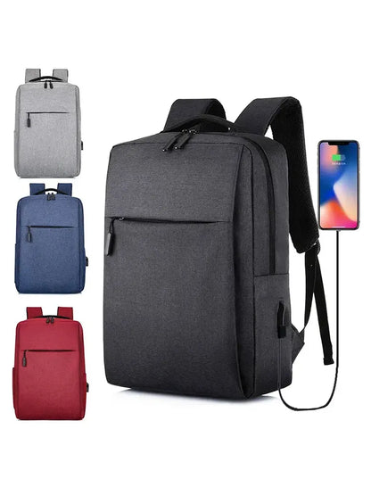 Business Rugzak Waterdicht Met USB Oplaadfunctie Voor Laptop 2024