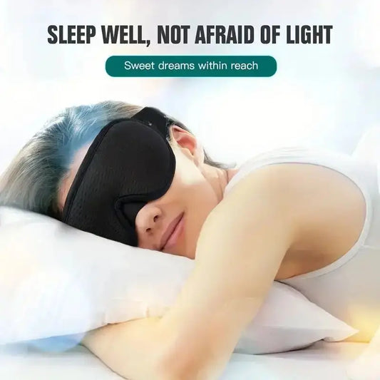 Ademend 3D Slaapmasker Voor Comfortabele Slaap En Reizen
