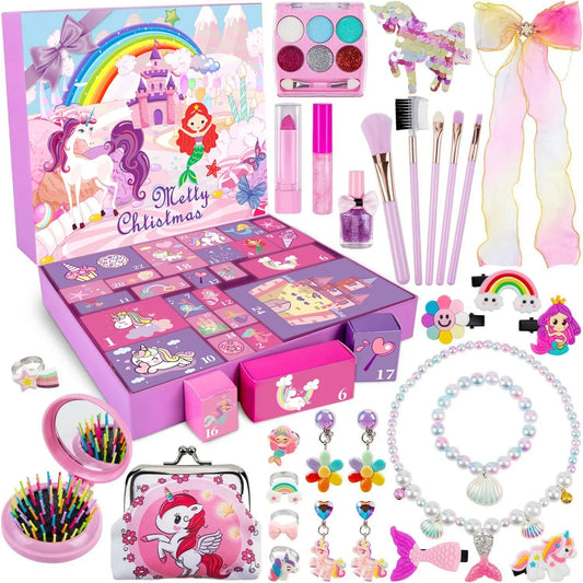 Kerst Adventskalender Voor Meisjes Met DIY Sieraden En Speelgoed