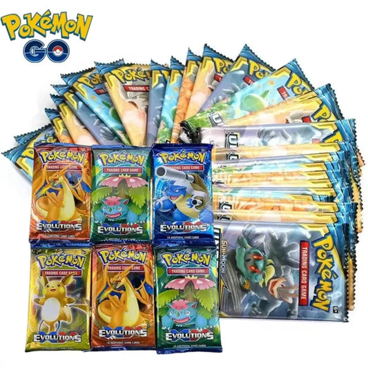 9st. Engelse Pokemon Kaarten Vmax GX Mega Evoluties Set