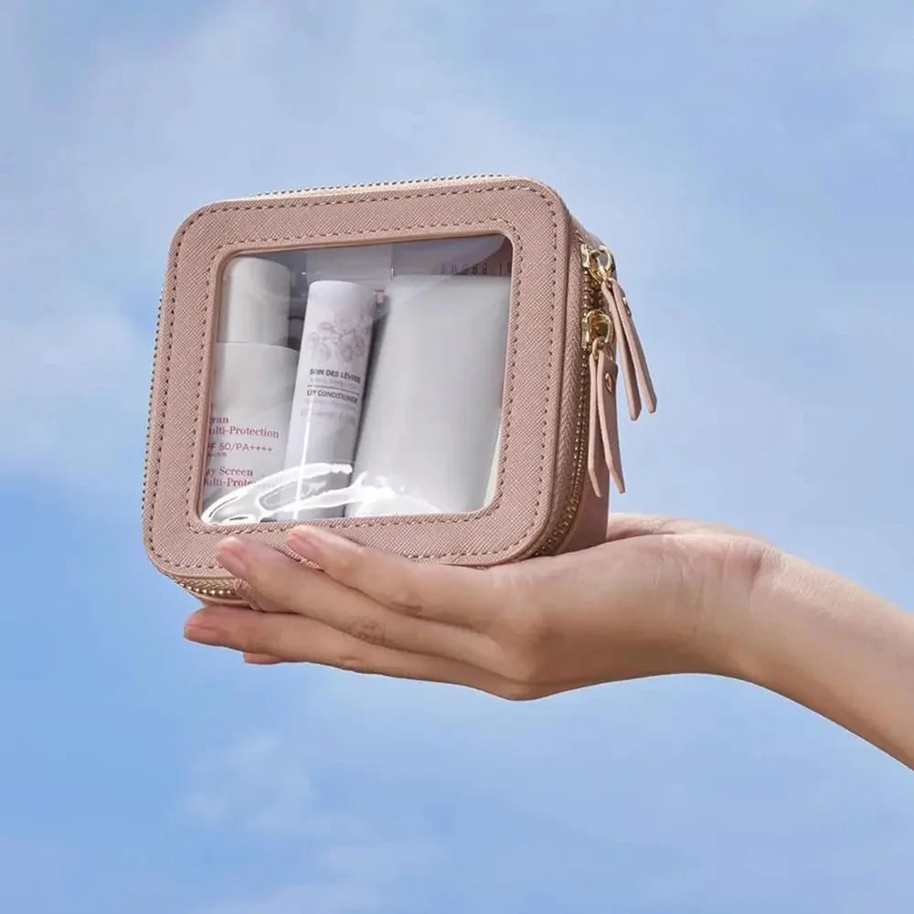 Reis Toilettas Vrouwen Transparante Make-up Tas Waterdicht Groot
