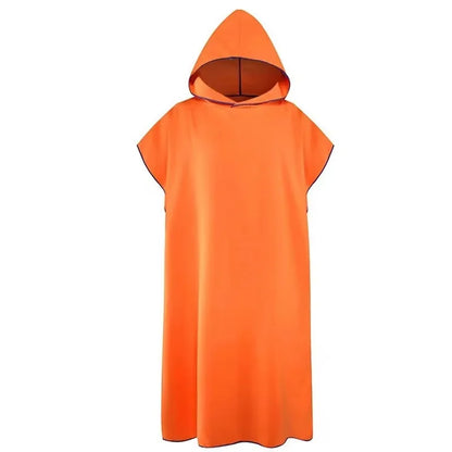 Hooded Poncho Comfortabele Badhanddoek Microfiber voor Snel Drogen