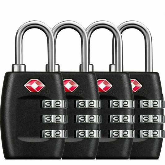Hoogbeveiligde TSA Goedgekeurde Koffer Hangslot Met Combinatie Code