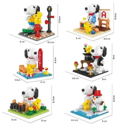 Snoopy Bouwblokken Set Voor Creatieve Kinderen Decoratie