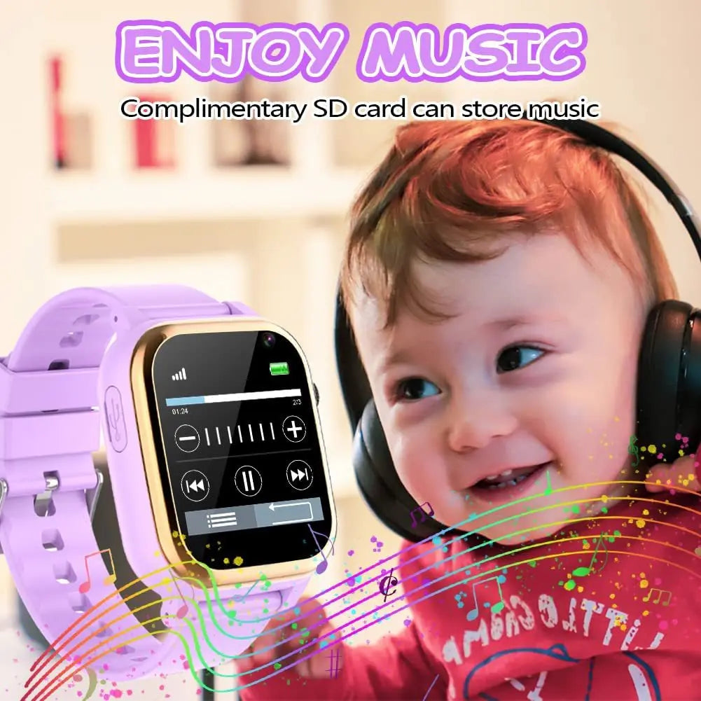 Smartwatch Horloge Kinderen Met 16 Spellen En Camera