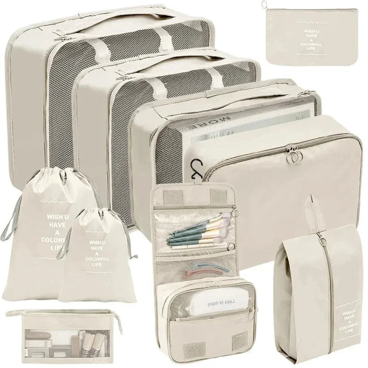 Reis Compressie Packing Cubes Set 7-delig voor Efficiënt Inpakken