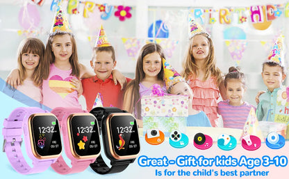 Smartwatch Horloge Kinderen Met 16 Spellen En Camera