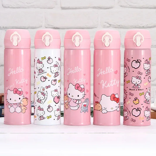 Isolerende Drinkfles 350/500ml Hello Kitty Voor Kinderen