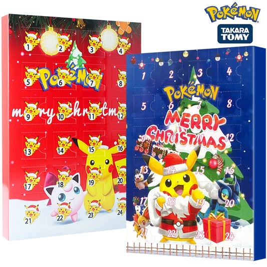 Pokemon Figuren Set 24 Stuks Kawaii Pikachu Adventskalender Gift