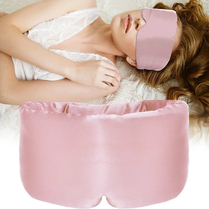 Mulberry Zijde Slaapmasker voor Lichtblokkering en Comfort