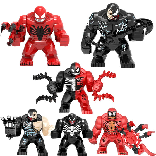Marvel Legend Mini Doll Venom Bouwblok Speelgoed Cadeau