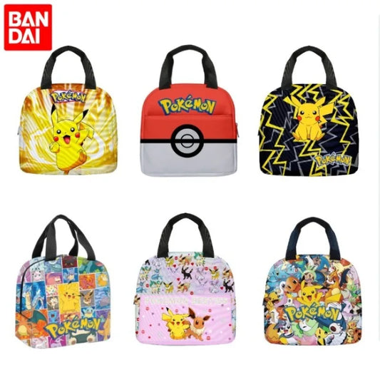 Kawaii Pikachu Lunch Box met Grote Capaciteit voor School