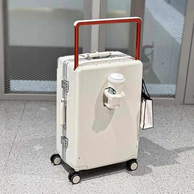 Sushimu Koffer Met Brede Handgreep Voor Comfortabel Reizen