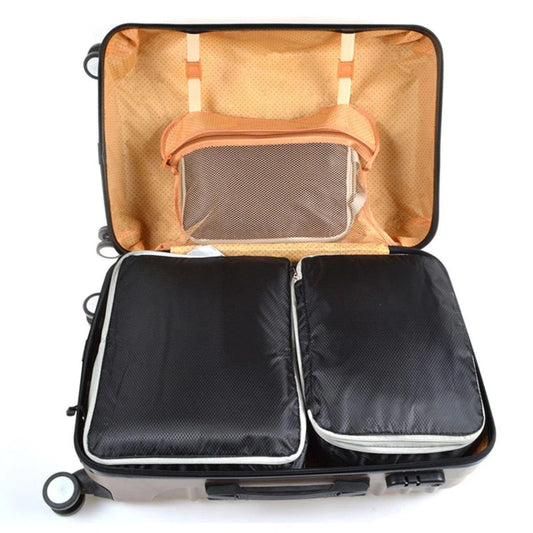 3PCS Compressie Packing Cubes Voor Handige Reistorage