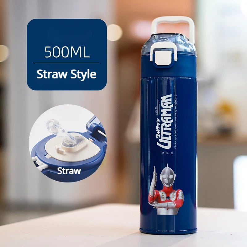 500ml Marvel Spiderman, Stitch Drinkfles