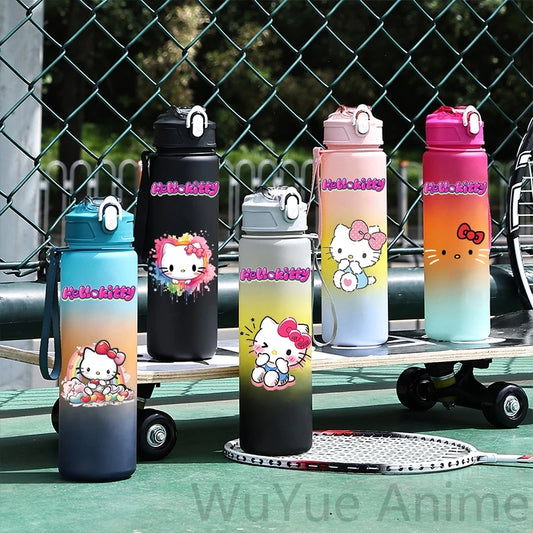 750ML Drinkfles Sanrio Hello Kitty Voor Kinderen en Sport