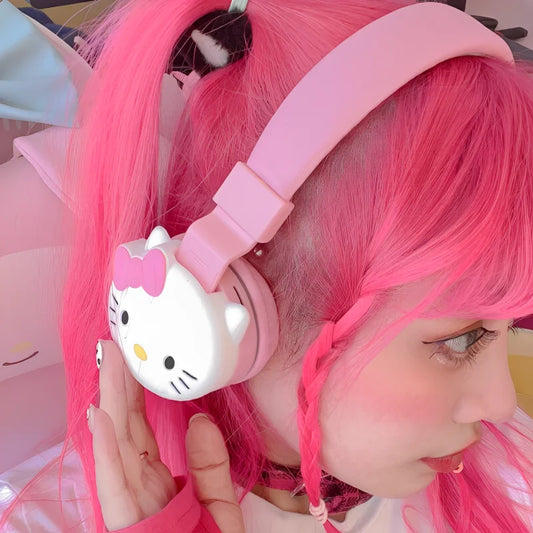 Hello Kitty Draadloze Koptelefoon Met Microfoon Voor Kinderen